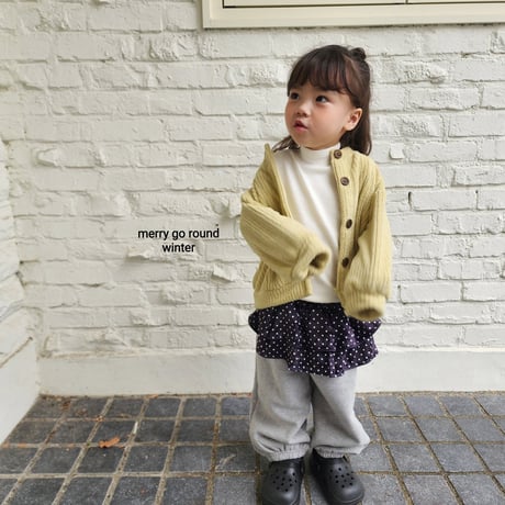 merrygoround/1. blin dot Pants skirt XS-2XL