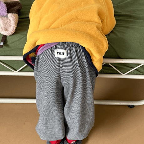 con_/17. stripe jogger pants 1(66-77CM)-4(97-107CM)