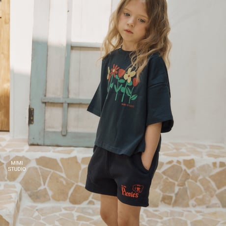 bymimi/7. flower party T-shirt S-XL