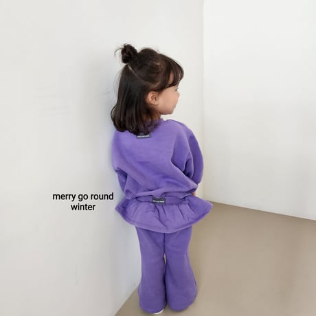 merrygoround/19. pposong bootscut set skirt XS-2XL