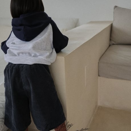 normalplay/42. basic both sides hood T-shirt 12M-L