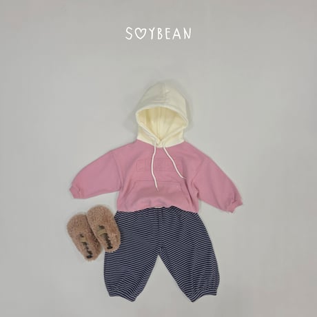 soybean/36. plan ) stripe bullon jogger XS-XL