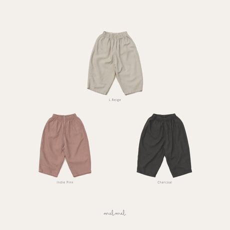 melmel/17. Linen Hip-pocket PT XXS-XL