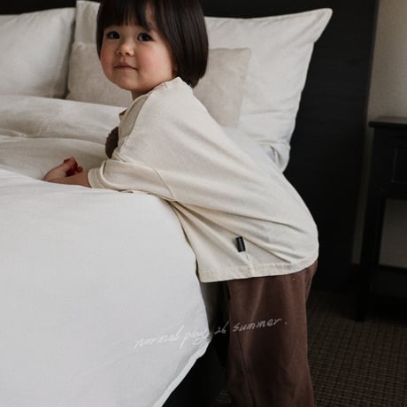 normalplay/23. egg half t T-shirt 12M-XL