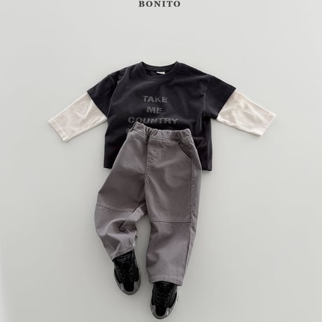 bonito/46. knee section pants JS-JM