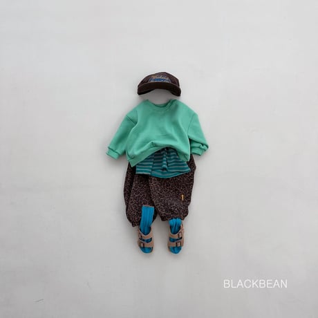 blackbean/32. penut man-to-man S-XL