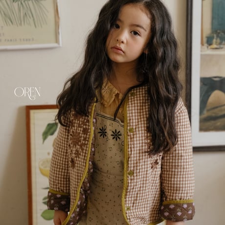 oren/32. bri check padding jumper S-XL