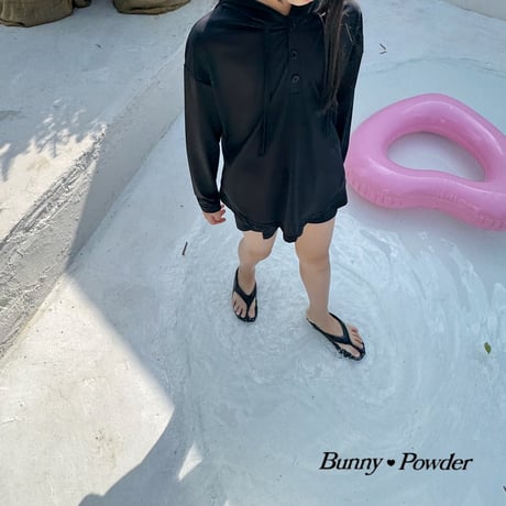 bunnypowder/280. rash guard hood L(120-135CM)-XL(135-150CM)