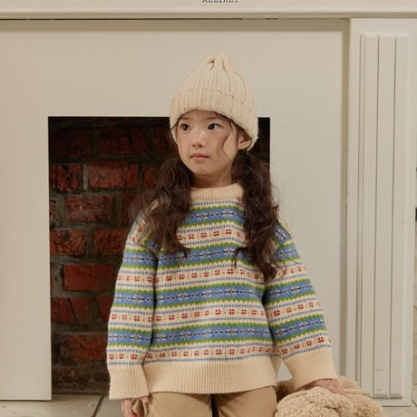 melikey/96. vintage indie knit JS-JM