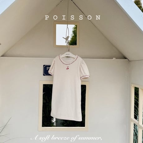 poisson/30. cherry puff one-piece JS-JM