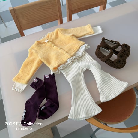ninibello/3. Toffee Bebe Boots Cut Pants? 12M-18M