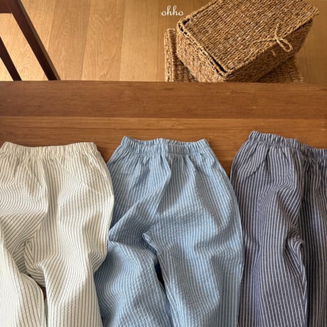 ohho/5. fer stripe pants S-2XL