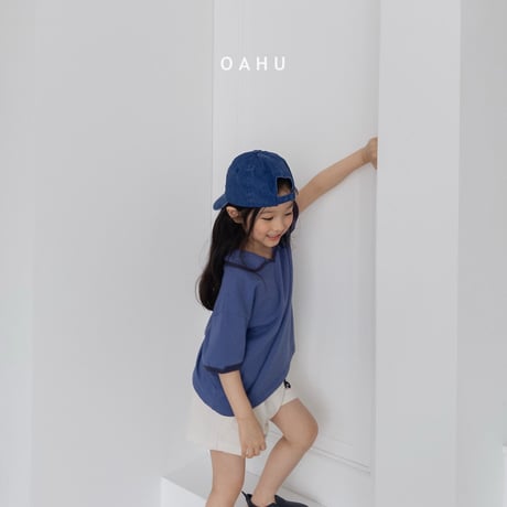 oahu/13. brick collar T-shirt S-XL