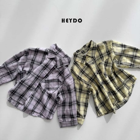 heydo/22. fade check shirt JS-JL