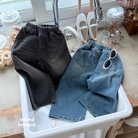 secondmoment/2. muse denim pants JS-JL