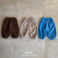 hans/34. fleece pants XXS-JS