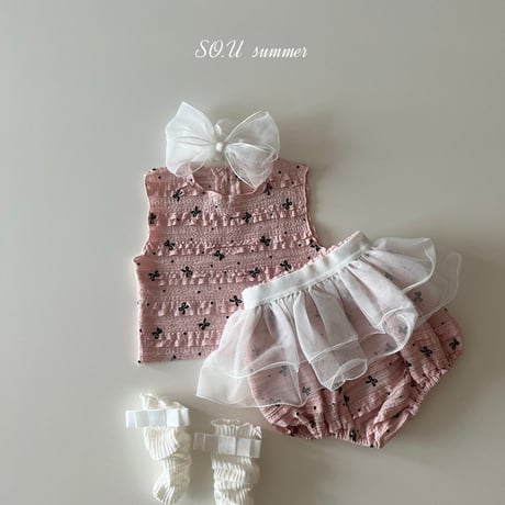 sou/18. kangkang ribbon set bloomer 12M-18M