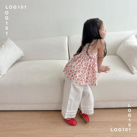 log101/85. small flower mini one-piece JS-JM
