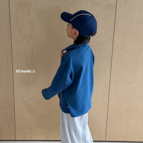 hibuddy/2. vivid collar T-shirt S-XL