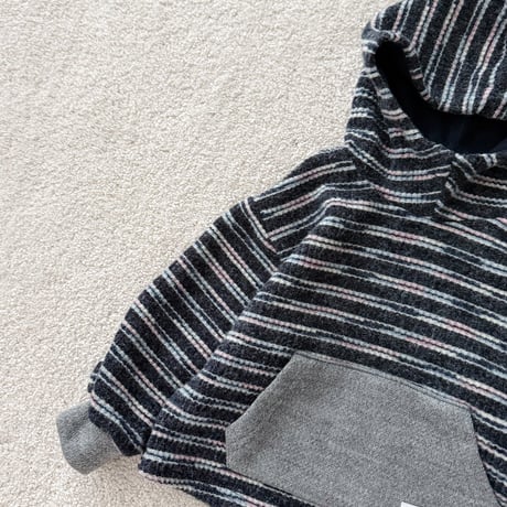 urbanrabbit/43. Knit High-neck Hoodie JS-JM