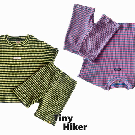 tinyhiker/7. stripe biker set XS-XL
