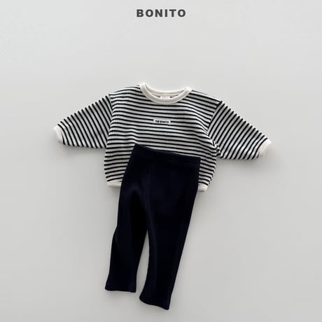 bonito/124. waffle set leggings 6M-18M