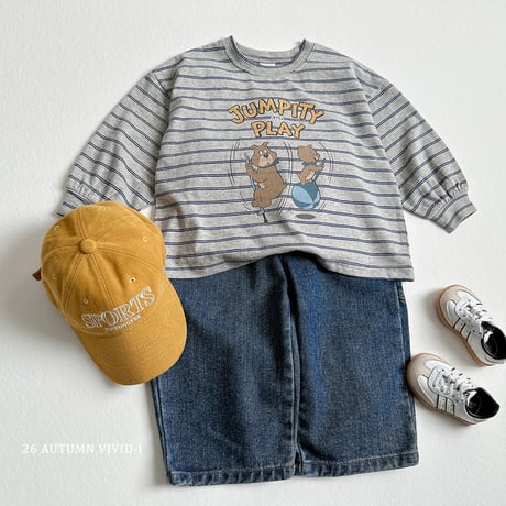 vividi/77. dangara single T-shirt XS-XL