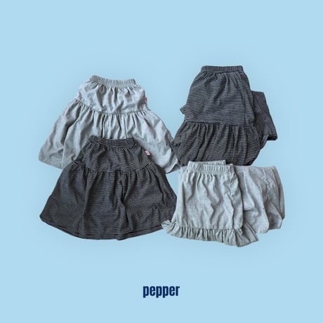 pepper/16. long long skirt ADULT