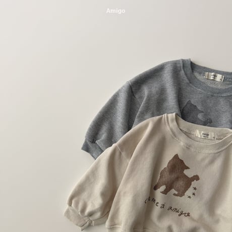 amigo/57. soft man-to-man XS-XL