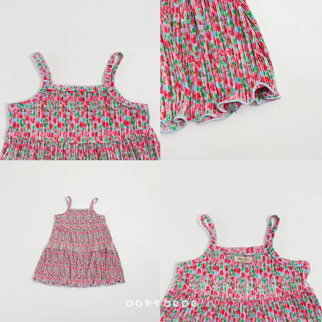 oottbebe/64. daisy plitch one-piece XS(1-2Y)-XL(6-7Y)