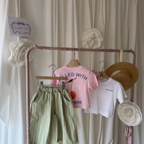 lepetitmot/22. cherry T-shirt XS-XL