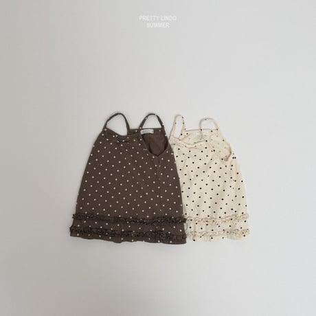 lindo/30. bongbong sleeveless one-piece XS-XL