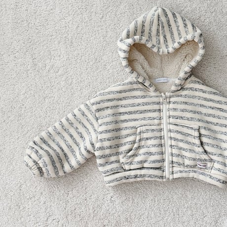 urbanrabbit/65. Chou Cream Hooded Jacket JS-JM