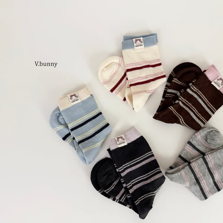 vbunny/34. pas socks set M(130-150)-XL(180-210)