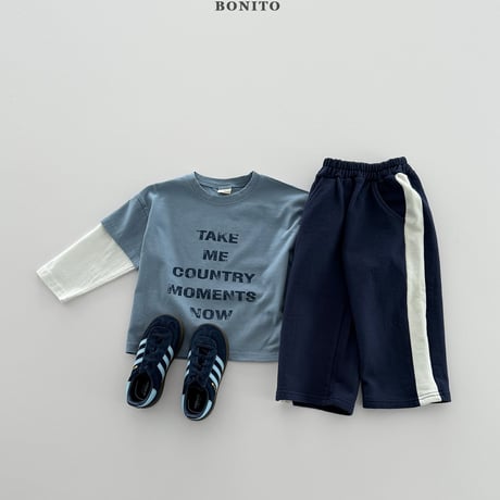 bonito/91. half t rayerd T-shirt JS-JM