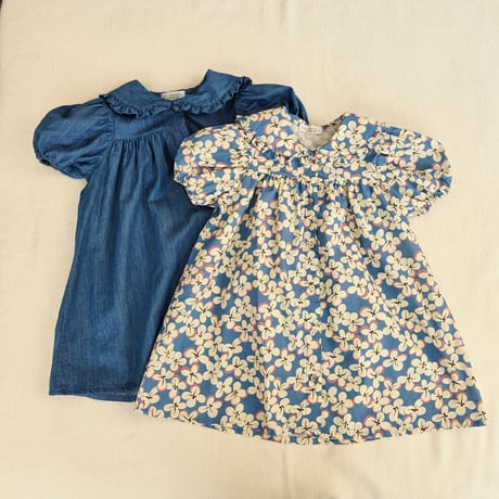 monatelier/8. french denim one-piece S-2XL