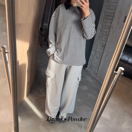 bunnypowder/12. mark collar T-shirt ADULT