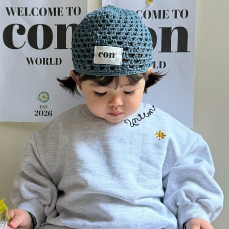 con/24. corn beanie FREE