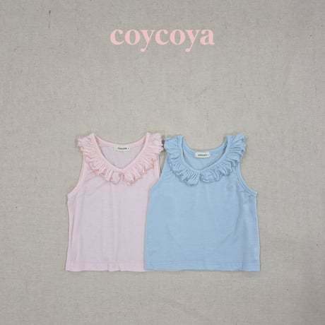 coycoya/9. rozi fril sleeveless S-2XL