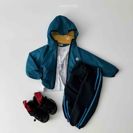 andbutter/74. Light Wind Hoodie S-XL
