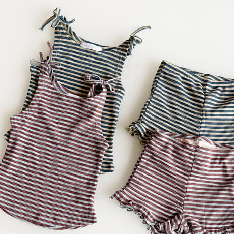 urbanrabbit/32. Peanut Stripe Set XS-XL
