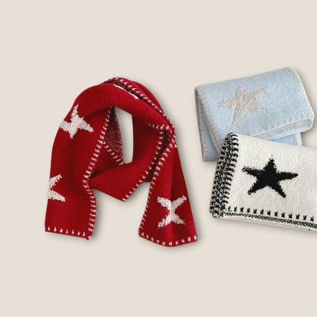dudie/27. star star muffler FREE(80CM-100CM)