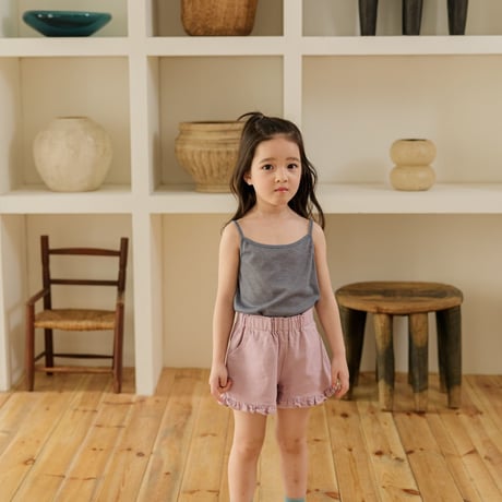 monatelier/5. summer fril shorts  S-2XL