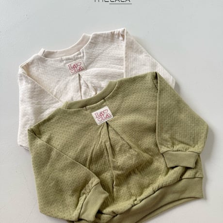 thelala/21. olive man-to-man XS-XL