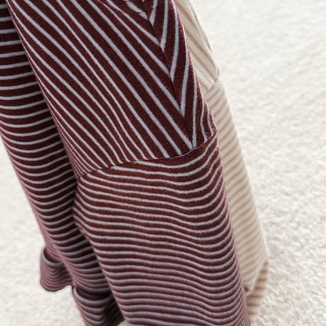 urbanrabbit/47. Loose-fit Ruffle Longline Tee JS-JM
