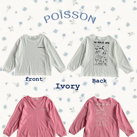 poisson/19. air cotton T-shirt S-XL