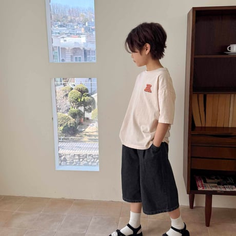 fromi/53. talking half t T-shirt S-XL
