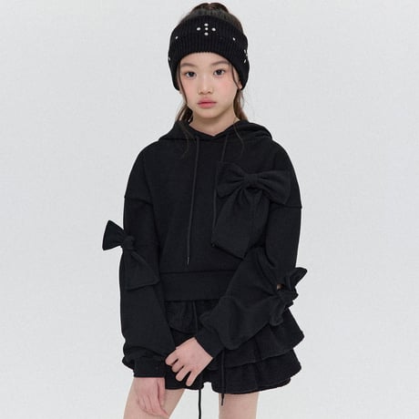 forkchips/24. loss ribbon hood T-shirt JS-JXL