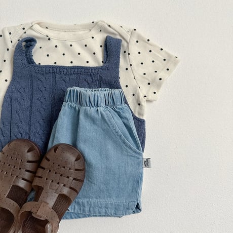 minirobe/9.  little dot T-shirt  S-XL