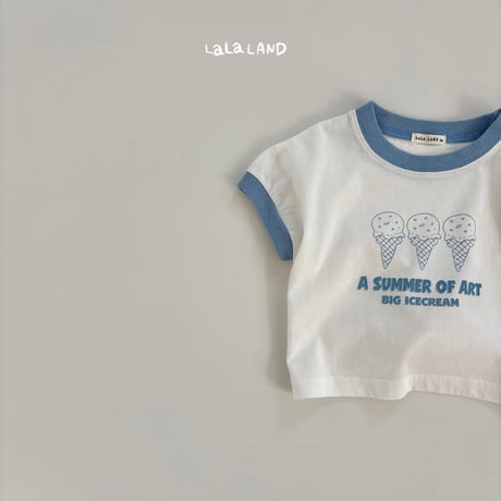 lalaland/60. ice cream T-shirt 6M-18M
